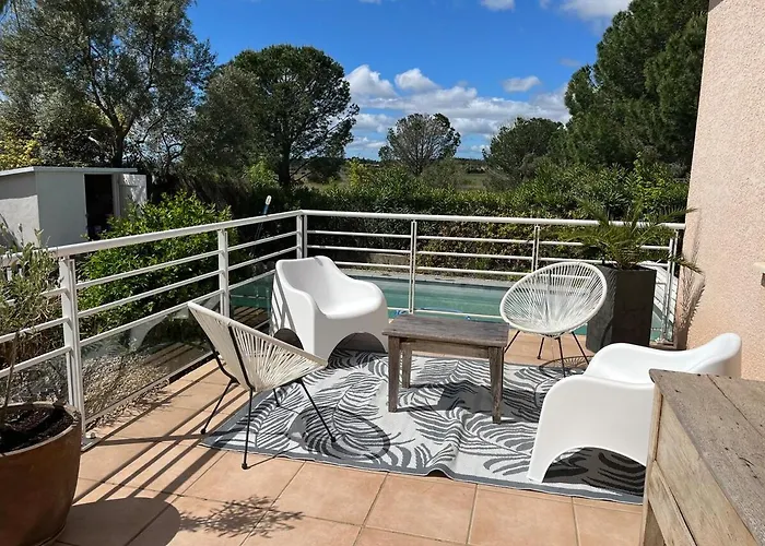 Au Calme Avec Piscine Σπίτι διακοπών